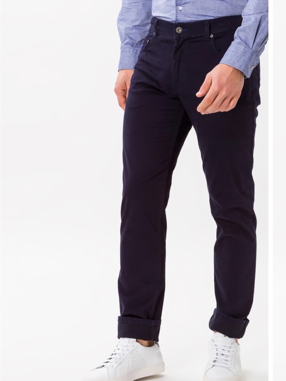 Brax Men's Black "Cooper" Pants - Classic Straight Fit From Harry Rosen
